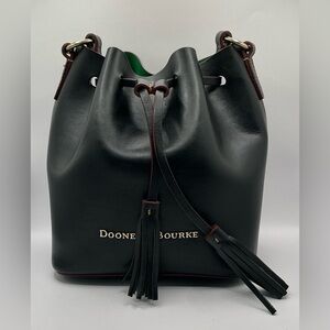 💚 Dooney & Bourke 💚 Montecito Leather Serena Drawstring Bag with Pouch